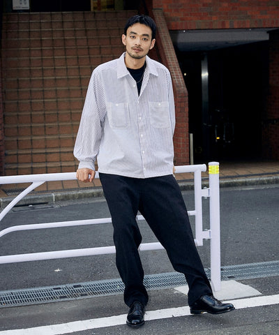 RED KAP × FREAK’S STORE / 別注短版牛津紡長袖工作襯衫