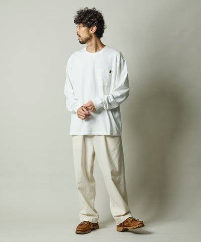 RED KAP × FREAK’S STORE / 別注圓領長袖口袋長袖T恤（兩件組）