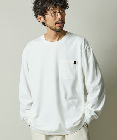 RED KAP × FREAK’S STORE / 別注圓領長袖口袋長袖T恤（兩件組）