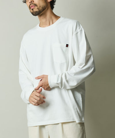 RED KAP × FREAK’S STORE / 別注圓領長袖口袋長袖T恤（兩件組）