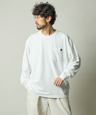 RED KAP × FREAK’S STORE / 別注圓領長袖口袋長袖T恤（兩件組）