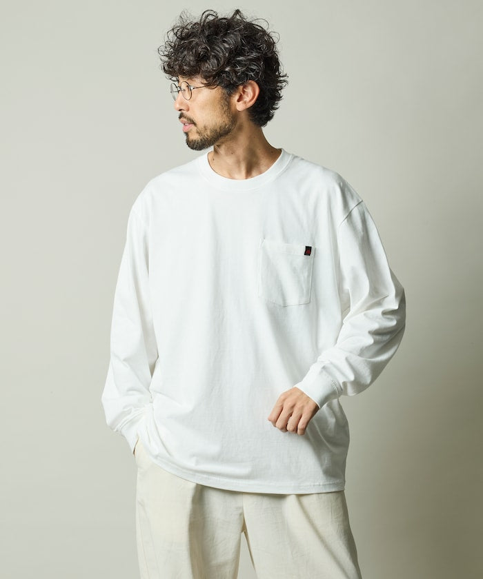RED KAP × FREAK’S STORE / 別注圓領長袖口袋長袖T恤（兩件組）