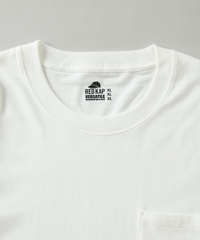 RED KAP × FREAK’S STORE / 別注圓領長袖口袋長袖T恤（兩件組）