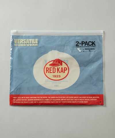 RED KAP × FREAK’S STORE / 別注圓領長袖口袋長袖T恤（兩件組）