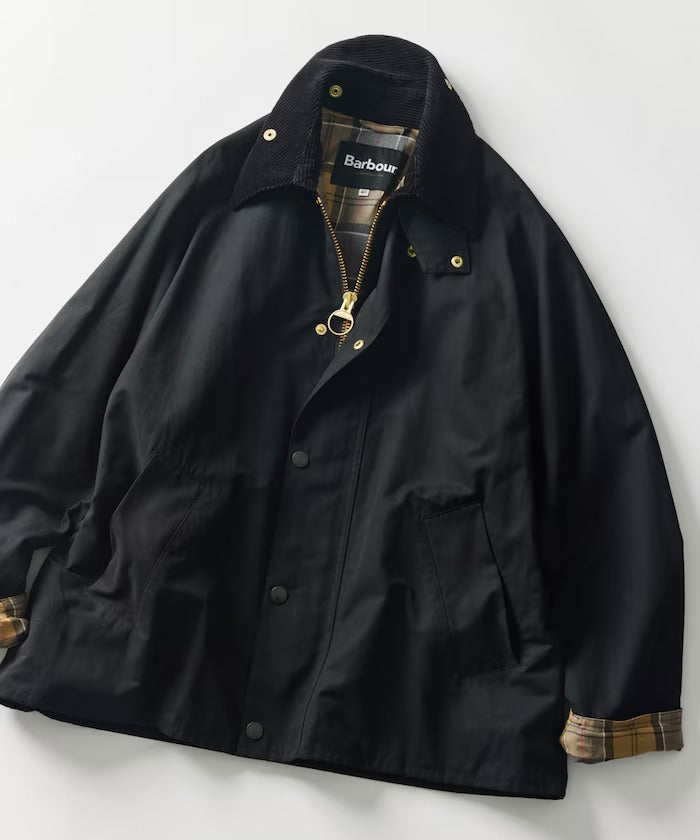 Barbour × Firsthand／女裝 TRANSPORT 加長版立領外套（日本聯名限定）
