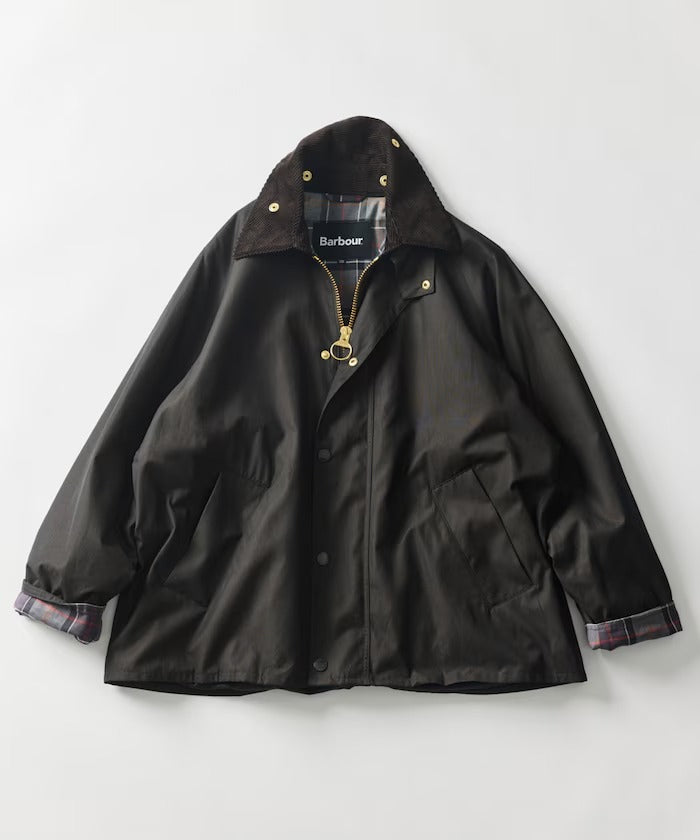 Barbour × Firsthand／女裝 TRANSPORT 加長版立領外套（日本聯名限定）