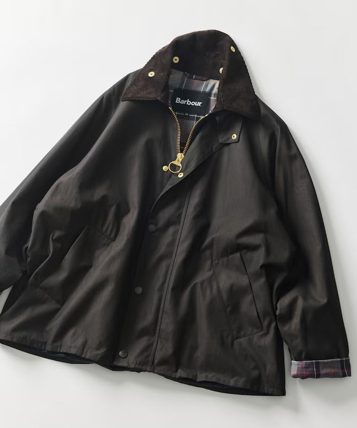Barbour × Firsthand／女裝 TRANSPORT 加長版立領外套（日本聯名限定）