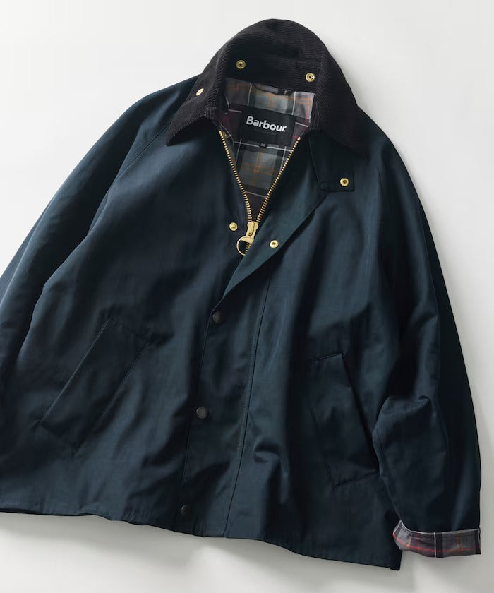 Barbour × Firsthand／女裝 TRANSPORT 加長版立領外套（日本聯名限定）