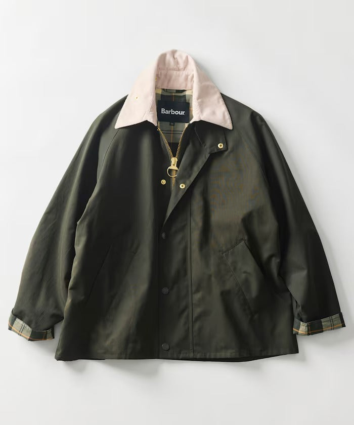 Barbour × Firsthand／女裝 TRANSPORT 加長版立領外套（日本聯名限定）