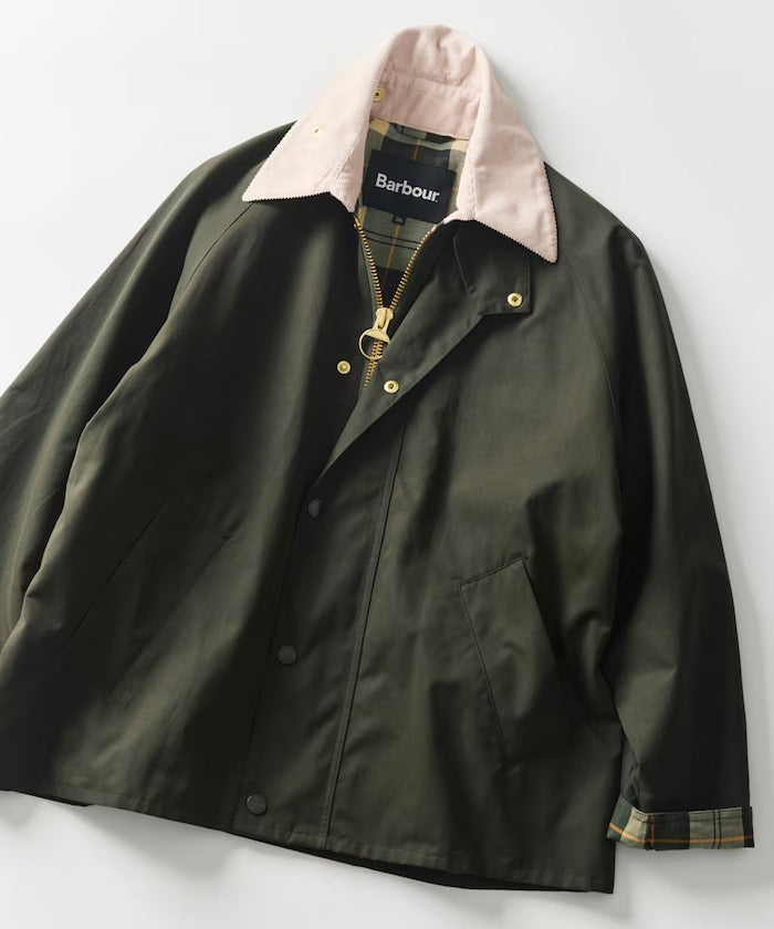 Barbour × Firsthand／女裝 TRANSPORT 加長版立領外套（日本聯名限定）