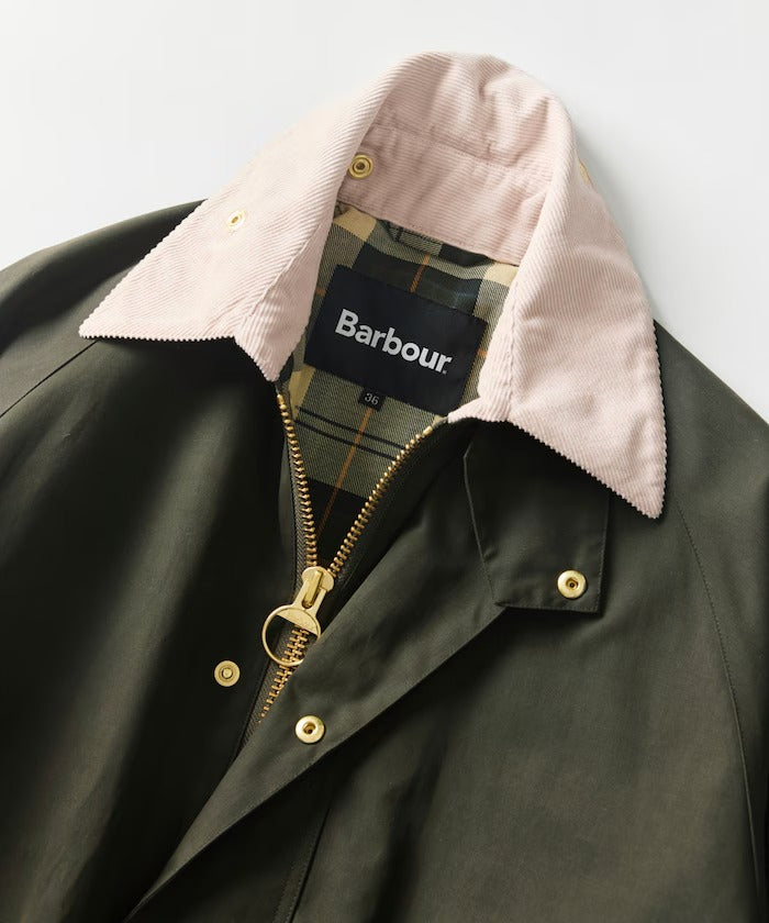 Barbour × Firsthand／女裝 TRANSPORT 加長版立領外套（日本聯名限定）