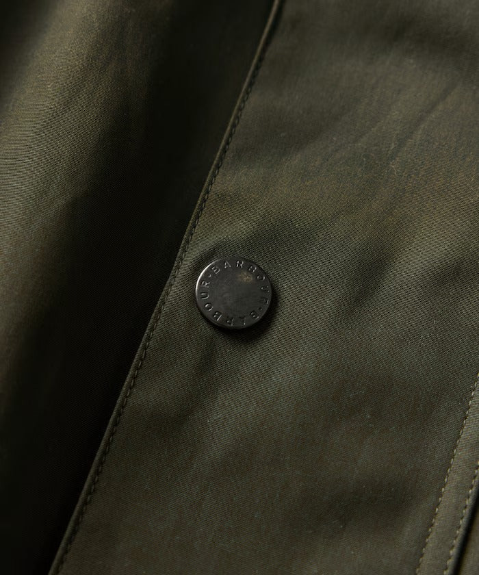 Barbour × Firsthand／女裝 TRANSPORT 加長版立領外套（日本聯名限定）
