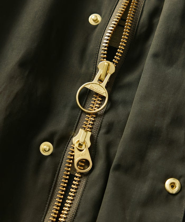 Barbour × Firsthand／女裝 TRANSPORT 加長版立領外套（日本聯名限定）