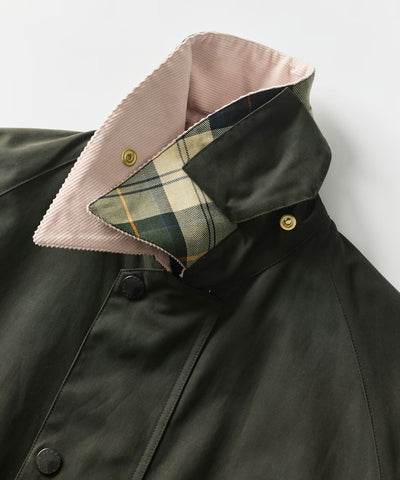Barbour × Firsthand／女裝 TRANSPORT 加長版立領外套（日本聯名限定）