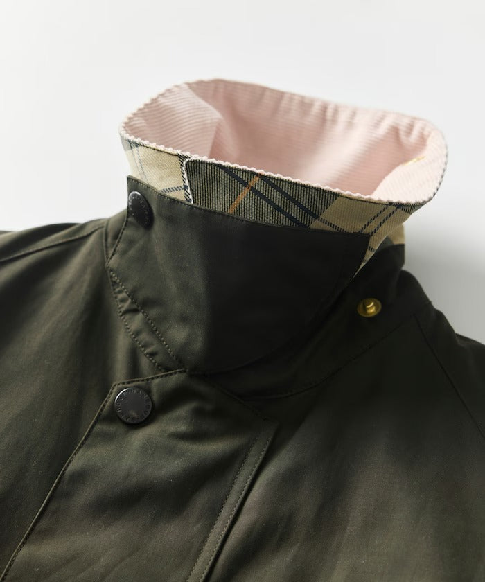 Barbour × Firsthand／女裝 TRANSPORT 加長版立領外套（日本聯名限定）