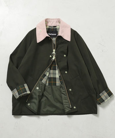 Barbour × Firsthand／女裝 TRANSPORT 加長版立領外套（日本聯名限定）