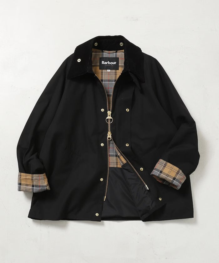 Barbour × Firsthand／女裝 TRANSPORT 加長版立領外套（日本聯名限定）