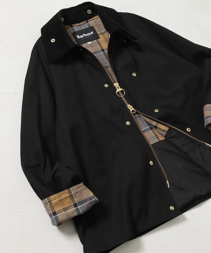 Barbour × Firsthand／女裝 TRANSPORT 加長版立領外套（日本聯名限定）