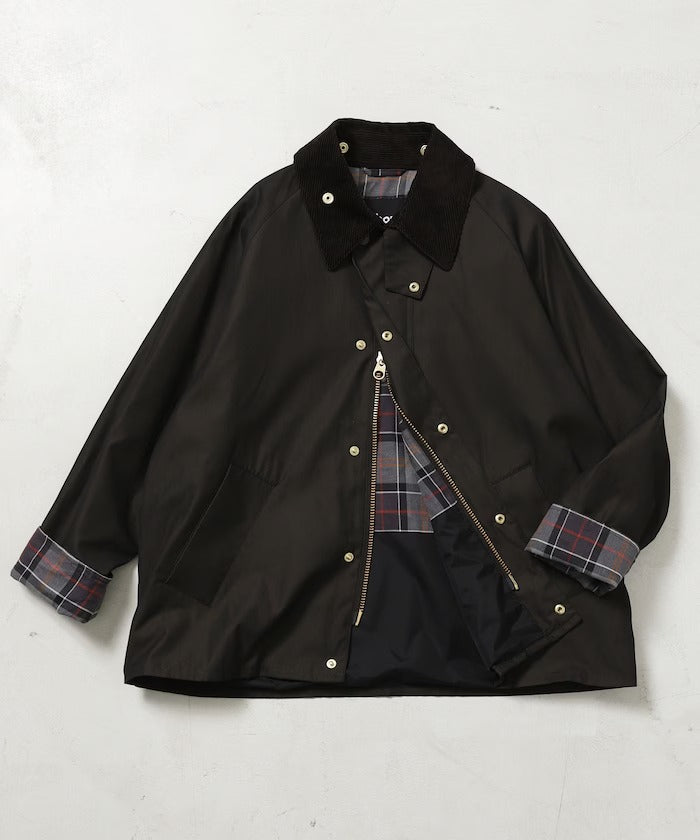 Barbour × Firsthand／女裝 TRANSPORT 加長版立領外套（日本聯名限定）