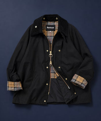Barbour × Firsthand／女裝 TRANSPORT 加長版立領外套（日本聯名限定）