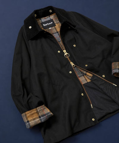 Barbour × Firsthand／女裝 TRANSPORT 加長版立領外套（日本聯名限定）