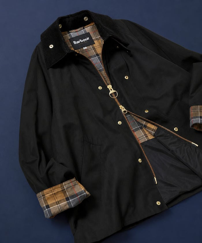 Barbour × Firsthand／女裝 TRANSPORT 加長版立領外套（日本聯名限定）