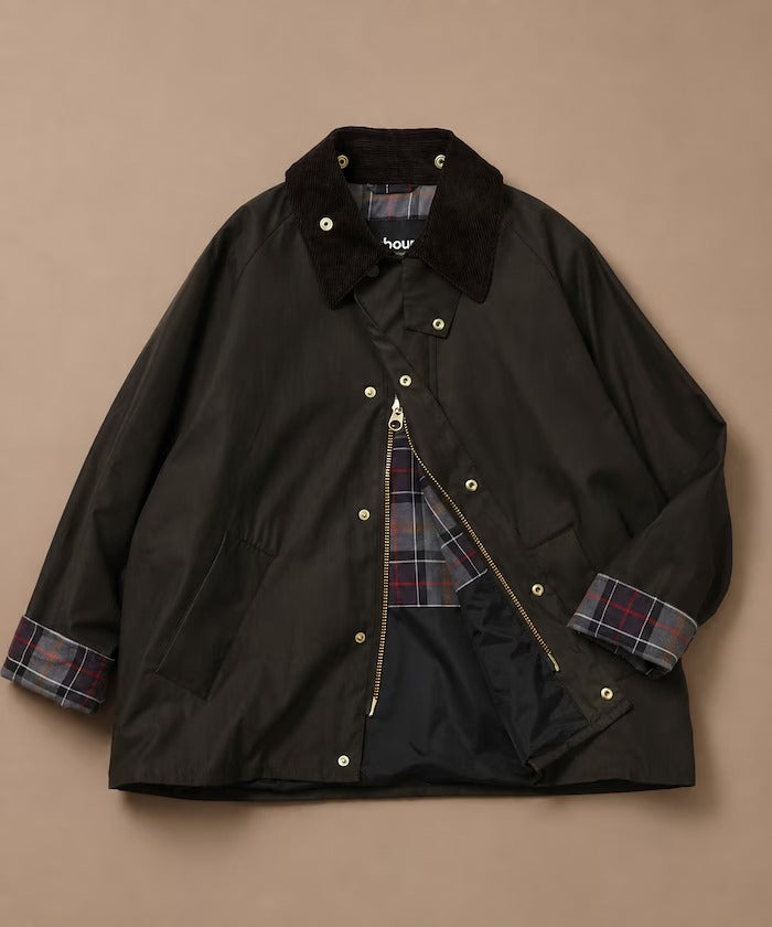 Barbour × Firsthand／女裝 TRANSPORT 加長版立領外套（日本聯名限定）