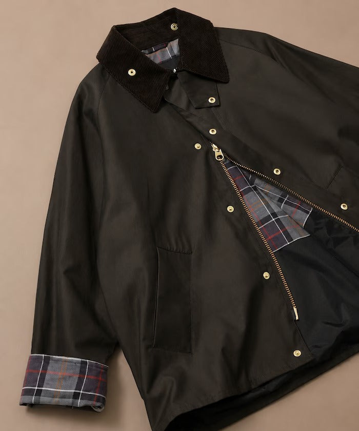 Barbour × Firsthand／女裝 TRANSPORT 加長版立領外套（日本聯名限定）