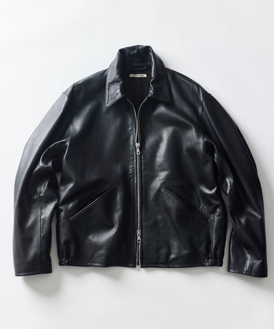 FREAK'S STORE / 小牛皮素面單排釦騎士皮衣（26FW）