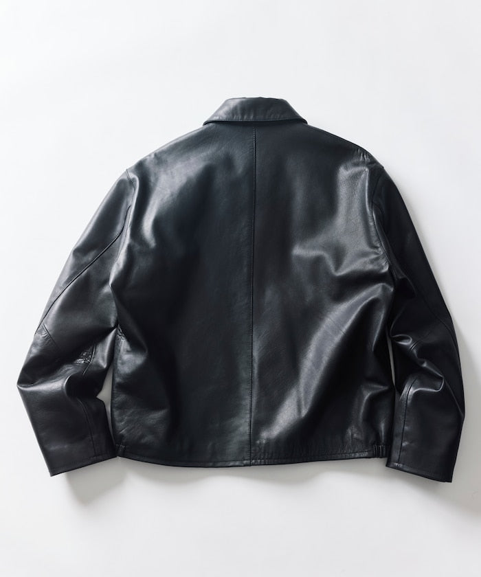 FREAK'S STORE / 小牛皮素面單排釦騎士皮衣（26FW）