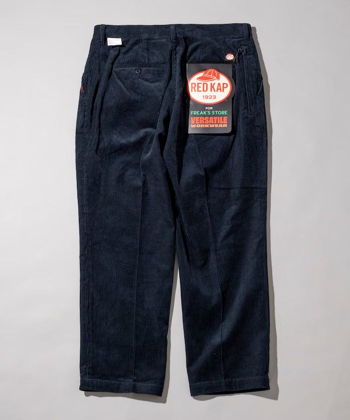 RED KAP × FREAK'S STORE / 復古燈芯絨雙褶寬版長褲（日本聯名限定）