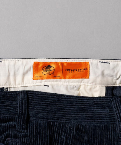 RED KAP × FREAK'S STORE / 復古燈芯絨雙褶寬版長褲（日本聯名限定）