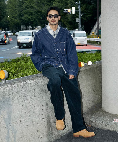 RED KAP × FREAK'S STORE / 復古燈芯絨雙褶寬版長褲（日本聯名限定）