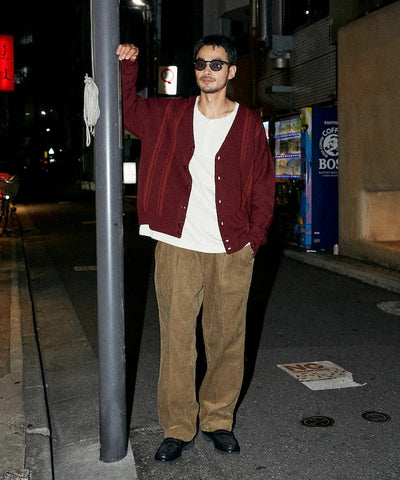 RED KAP × FREAK'S STORE / 復古燈芯絨雙褶寬版長褲（日本聯名限定）