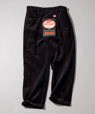 RED KAP × FREAK'S STORE / 復古燈芯絨雙褶寬版長褲（日本聯名限定）