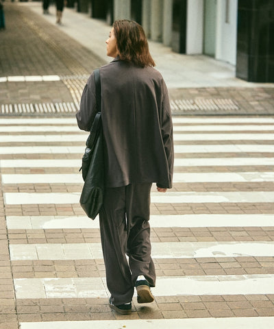 FREAK'S STORE /寬鬆西裝外套＋打褶寬版工作褲 兩件式套裝（26FW）