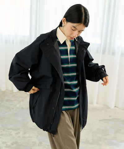 +phenix × FREAK'S STORE／GORE-TEX WINDSTOPPER 女裝 短版軍裝大衣外套（日本聯名限定）