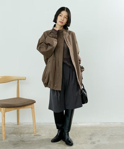 +phenix × FREAK'S STORE／GORE-TEX WINDSTOPPER 女裝 短版軍裝大衣外套（日本聯名限定）