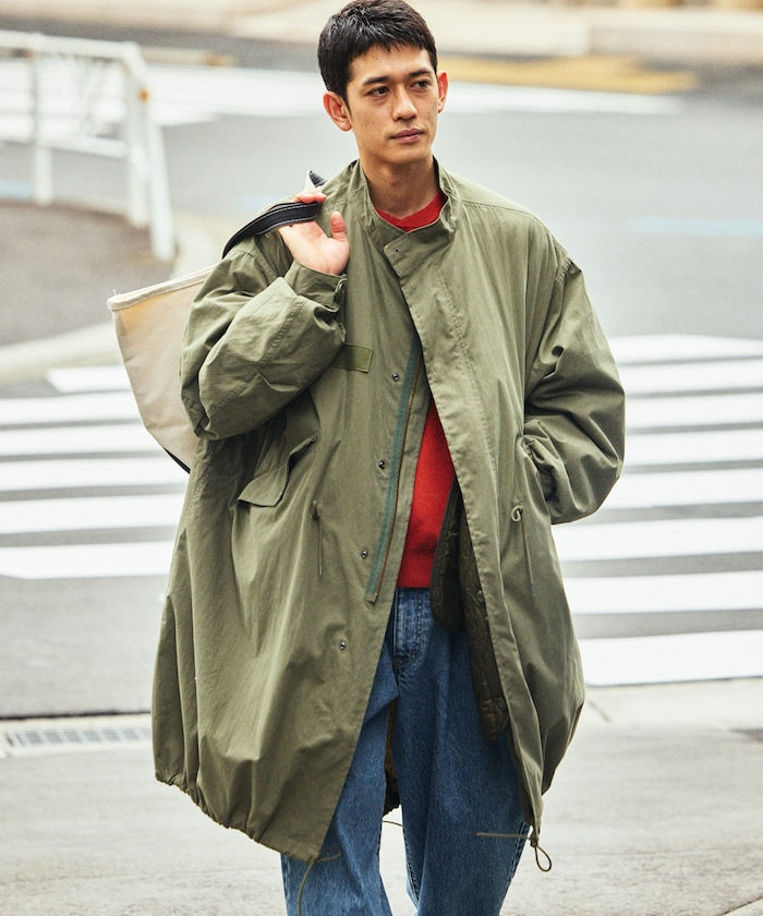 FREAK'S STORE / M-65鋪棉內裡兩件式長版軍裝外套 （26FW）