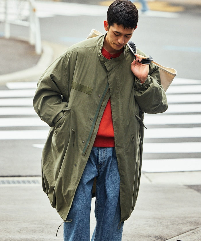 FREAK'S STORE / M-65鋪棉內裡兩件式長版軍裝外套 （26FW）