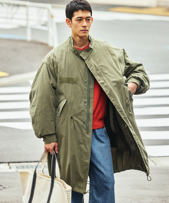 FREAK'S STORE / M-65鋪棉內裡兩件式長版軍裝外套 （26FW）