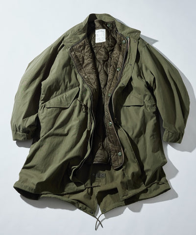 FREAK'S STORE / M-65鋪棉內裡兩件式長版軍裝外套 （26FW）