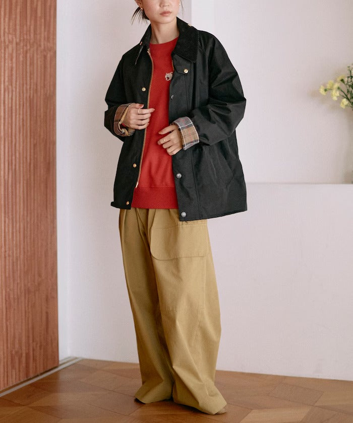 Barbour × Firsthand／女裝 TRANSPORT 加長版立領外套（日本聯名限定）