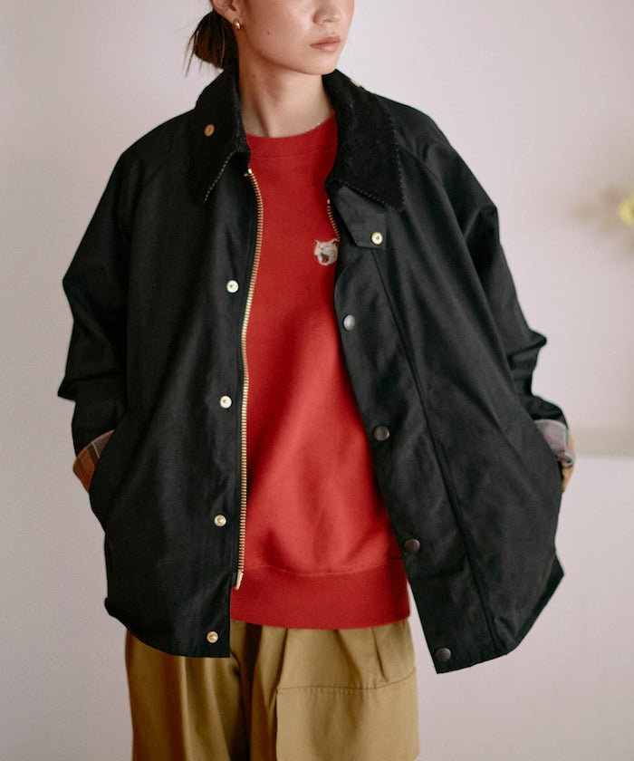 Barbour × Firsthand／女裝 TRANSPORT 加長版立領外套（日本聯名限定）
