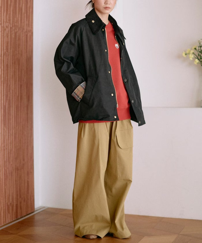 Barbour × Firsthand／女裝 TRANSPORT 加長版立領外套（日本聯名限定）
