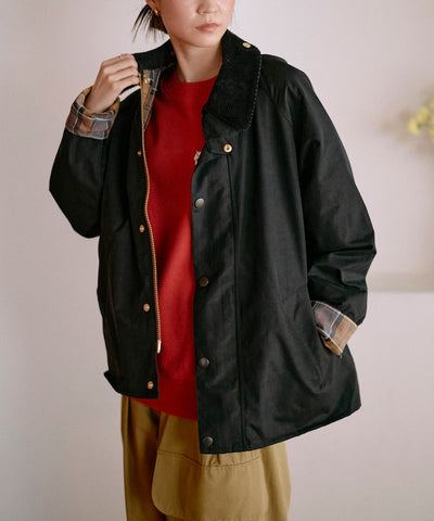 Barbour × Firsthand／女裝 TRANSPORT 加長版立領外套（日本聯名限定）