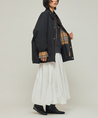 Barbour × Firsthand／女裝 TRANSPORT 加長版立領外套（日本聯名限定）