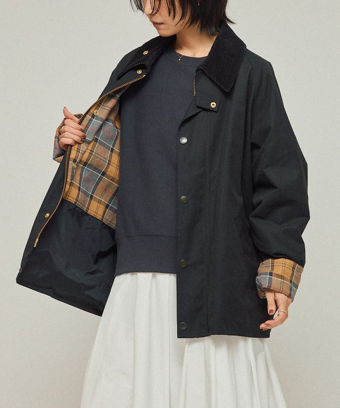 Barbour × Firsthand／女裝 TRANSPORT 加長版立領外套（日本聯名限定）
