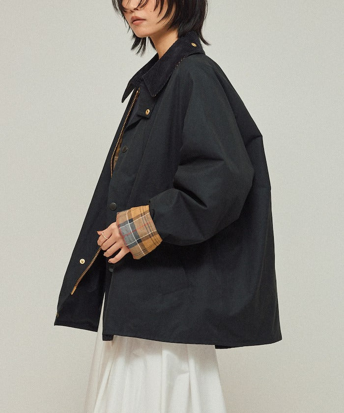 Barbour × Firsthand／女裝 TRANSPORT 加長版立領外套（日本聯名限定）