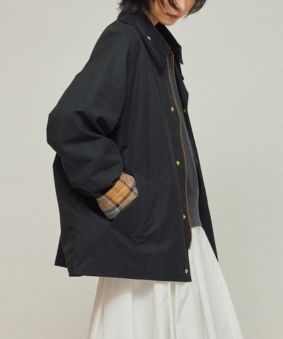 Barbour × Firsthand／女裝 TRANSPORT 加長版立領外套（日本聯名限定）